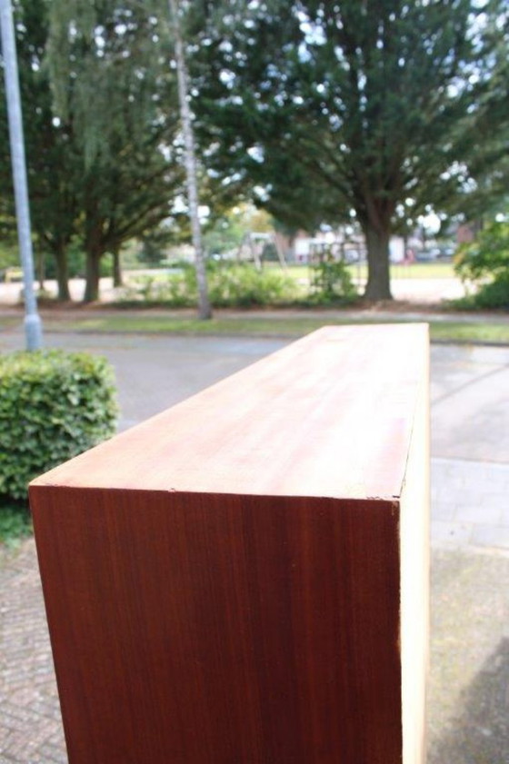 Armadio a muro vintage marrone/nero, vetrina, credenza degli anni '50-'60 – Armadi a muro, Wood (photo 5 of 12)