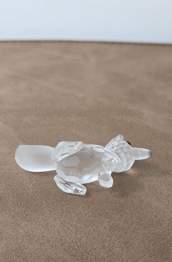 Swarovski, Vintage Faceted Crystal Fox Figurine, Decorative Objects, Transparent (photo 4 of 6)
