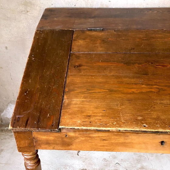 Image 1 of Bureau XIXème siècle bois massif 