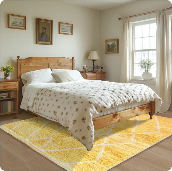 Image 1 of Marokkanisches Kunsthandwerkstuch aus Leinen 200cmx300cm