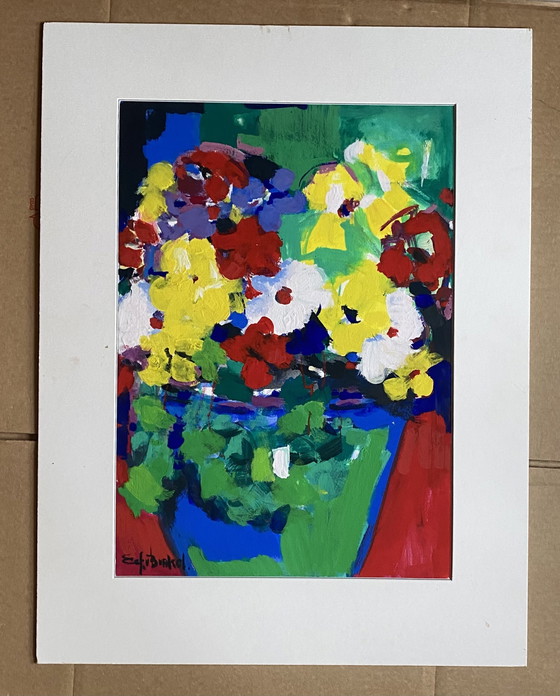 Image 1 of Flores en un jarrón