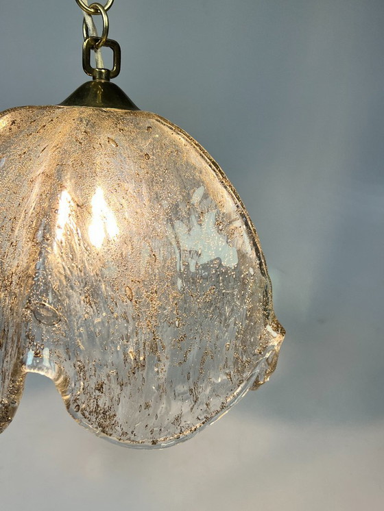 Image 1 of Vintage Smoked Glass Pendant Lamp, Kaiser Leuchten, Germany 1960s/1970s