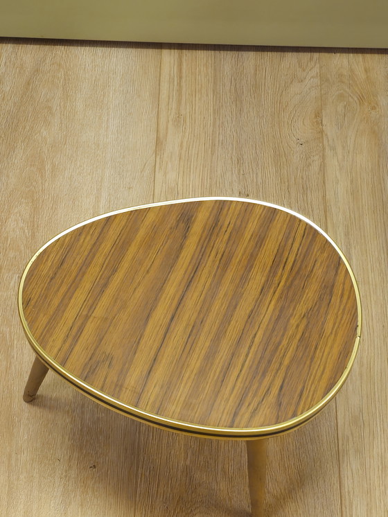 Image 1 of Vintage Plantentafeltje Tafeltje Bijzettafeltje Tafel 