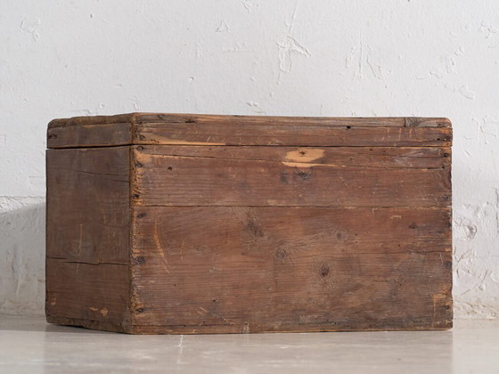 Petite caisse en bois antique (c.1920) #2 – Armoires de rangement, Rustic (photo 11 of 22)