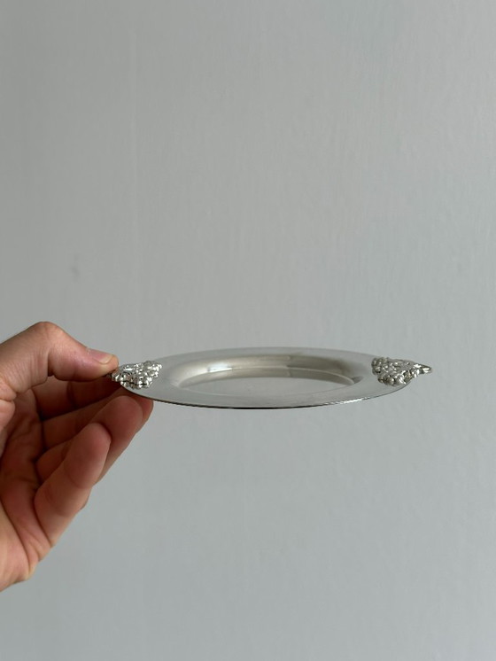 Image 1 of Poggiabottiglie in metallo lucido