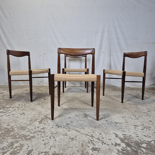 H.W. Klein, Bramin sillas danesas de cuerda de papel de los años 60