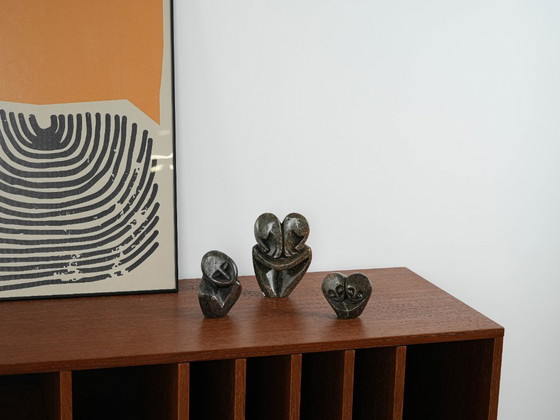 Image 1 of Sculpture abstraite en pierre, design danois, années 1980, fabriquée au Danemark