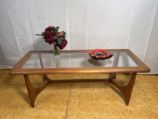 Mid Century Retro Vintage Teak Coffee Table By Gplan 1960