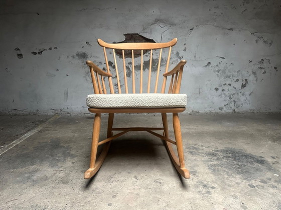 Image 1 of Vintage Børge Mogensen Rocking Chair – Scandinavian Design