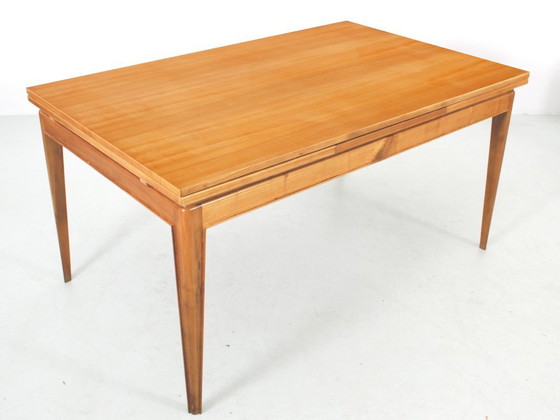 Extendable dining table in light mahogany for 6/8 people. – Wood (photo 2 of 10)