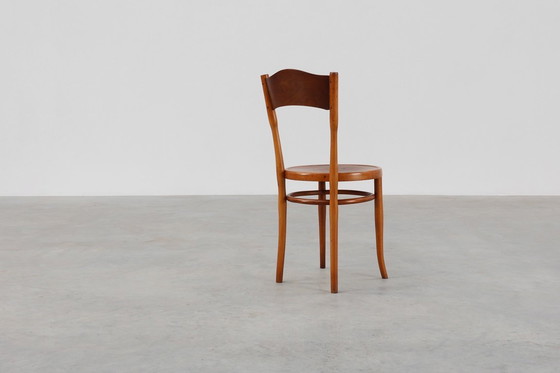 Image 1 of Art Deco Bugholzstuhl von J & J Kohn, Österreich ca. 1910