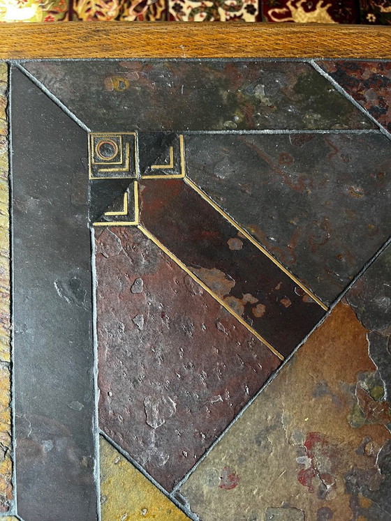 Image 1 of Brutalistischer Couchtisch - Signiert J. Verweji 1991