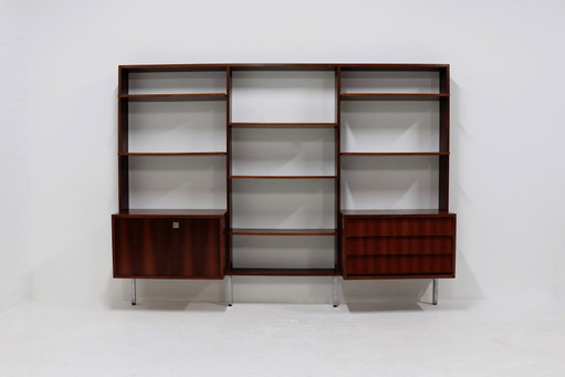 Rosewood Wall Unit by Alfred Hendrickx for Belform Belgium 1960s