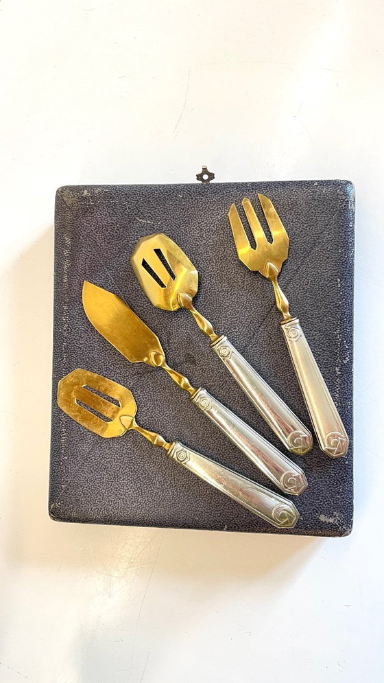 Image 1 of Service à DESSERT Art Déco