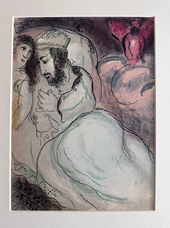 Marc Chagall Litho Uit Verve 1960 – Litho's & Zeefdrukken, Paper (photo 2 of 6)