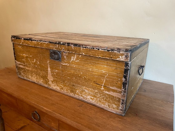 Image 1 of Atmospheric Le Chat Amidon Starch Advertising Box French