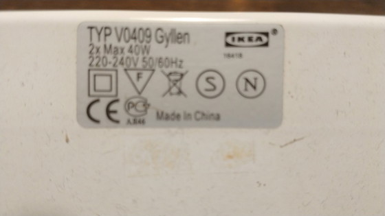 Image 1 of Lampada da parete vintage ikea Julian Treutiger Gyllen