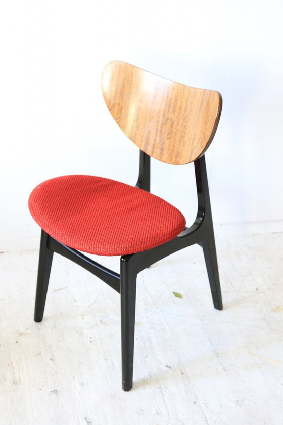 Mid-Century Drop Leaf Table with Butterfly Dining Chairs by E. Gomme for G-Plan, Set of 7 – Dining set (photo 4 of 9)