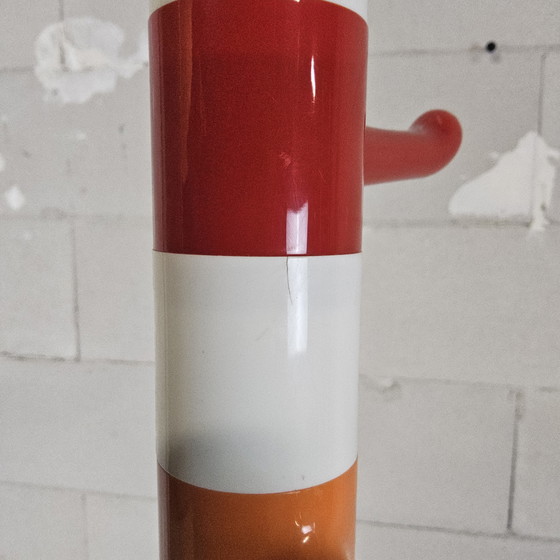 Image 1 of Appendiabiti da terra per bambini Ikea vintage colorato (curvo) in stile Memphis (modulare, regolabile)