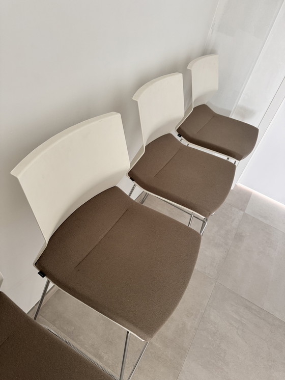 Image 1 of 4x Barstool Andreas Krob for Bene