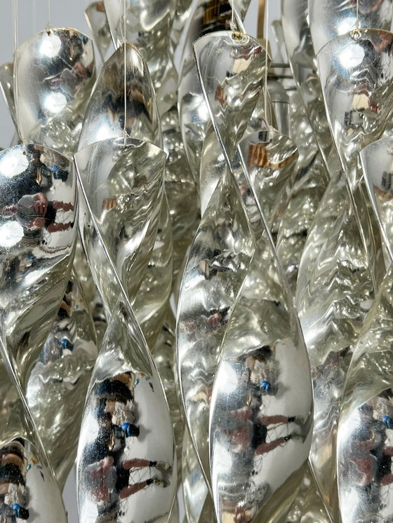 Image 1 of Lampada da soffitto a spirale di Verner Panton per Lüber AG, modello SP1, Germania, anni '70.