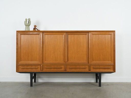 Oak highboard, Danish design, 1960s, production: Denmark