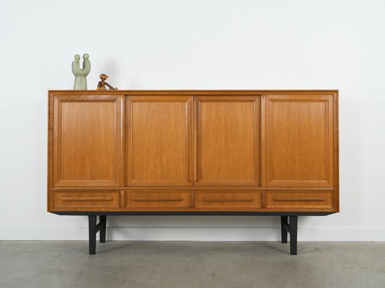 Image 1 of Eikenhouten dressoir, Deens design, jaren 60, productie: Denemarken