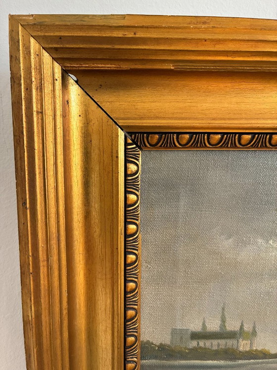 Vintage Signed Sailing Ship Seascape Oil Painting – Paintings & Drawings, Canvas (photo 5 of 13)