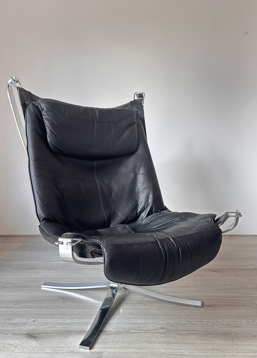 Fauteuil lounge Falcon au design vintage