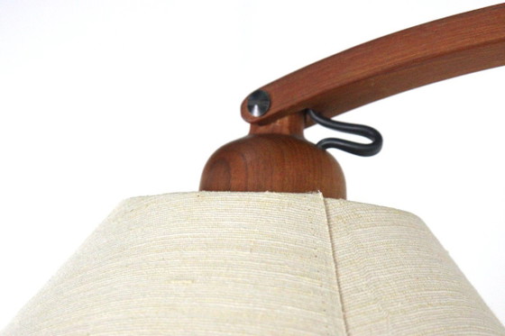 Image 1 of Lampadaire Domus « Arcea » en teck vintage