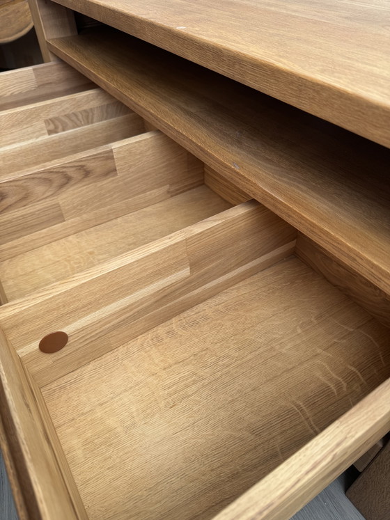 Image 1 of Moderner TV-Schrank aus Hartholz mit Schublade, 117 x 45 x 49 cm (H)