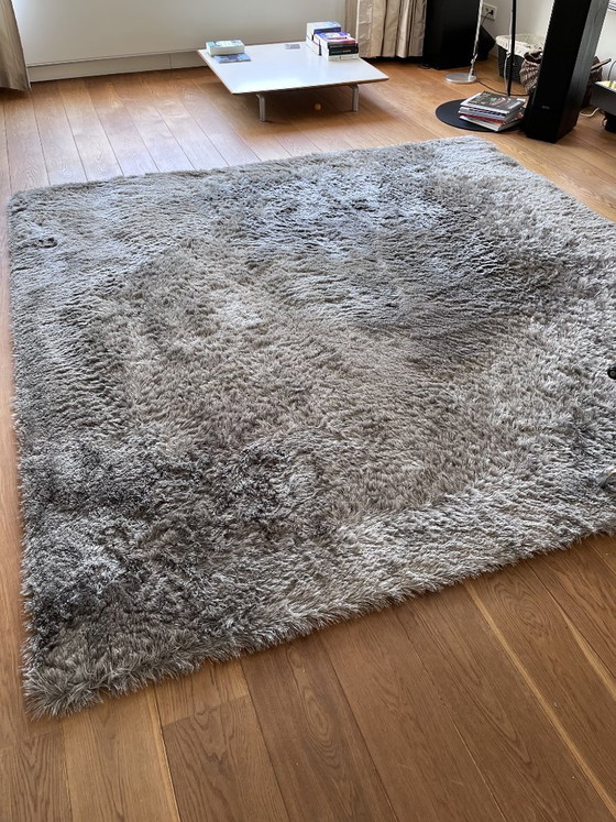 Image 1 of Mooi wollen vloerkleed 2,50 * 2,50m Longbarn Company