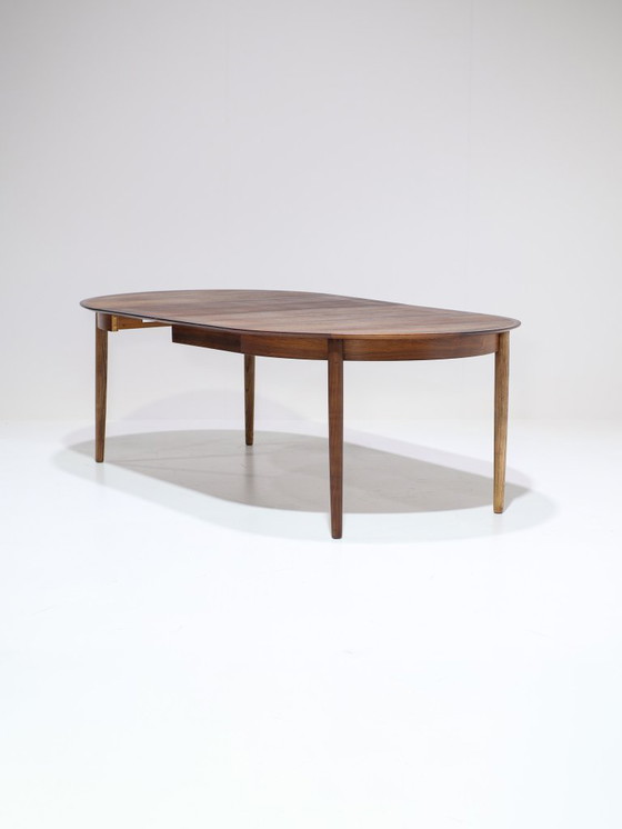 Image 1 of Tavolo da pranzo allungabile in palissandro, anni '60, danese