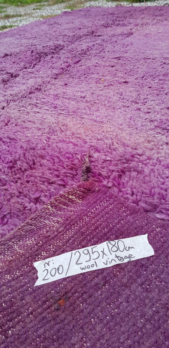 Image 1 of Handgeknoopt Berber  kleed wol 295x180cm