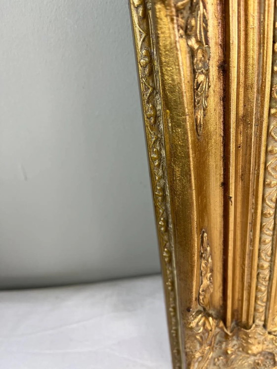 Antiker vergoldeter Spiegel Napoleon III – spätes 19. Jahrhundert – Wood, Rococo (photo 17 of 21)