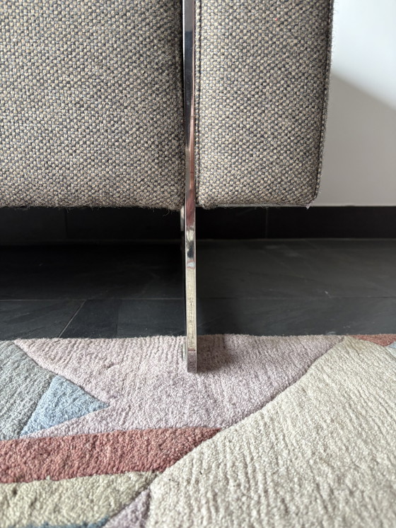 Image 1 of Artifort 3 boutons, ploegwol bruine