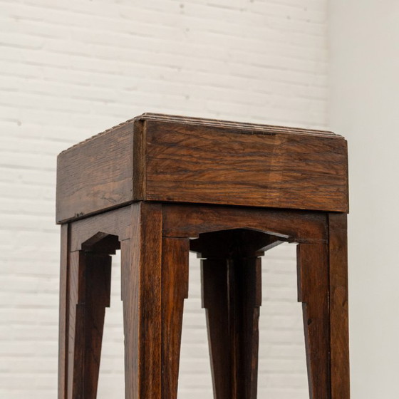 Image 1 of Beistelltisch im Arts & Crafts-Stil, 1910er Jahre