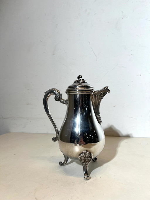 Juego de café/té Christofle bañado en plata – Juego de 3 piezas – servies (photo 2 of 6)