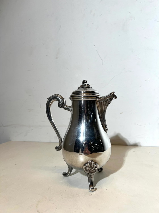 Juego de café/té Christofle bañado en plata – Juego de 3 piezas – Loza (photo 2 of 6)