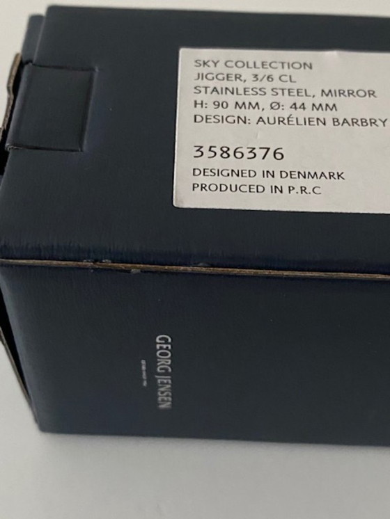 Image 1 of Misurino (jigger) della collezione Sky di Georg Jensen Danimarca