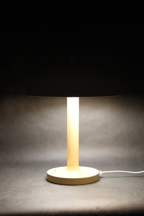 Image 1 of Josef Hurka Napako Mid Century Beige Table Lamp 1970s