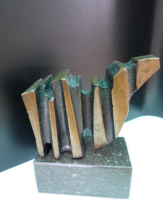 Rien Goené, Abstract Bull In Bronze – Sculpture (photo 6 of 8)