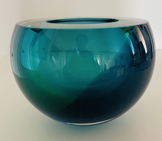 Image 1 of Einzigartiges Glasobjekt „AQUA“ des Glaskünstlers George Broft