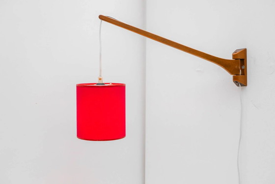 Scandinavian Mid-Century modern Wall lamp/swing teak lamp – Wall lights (photo 5 of 11)
