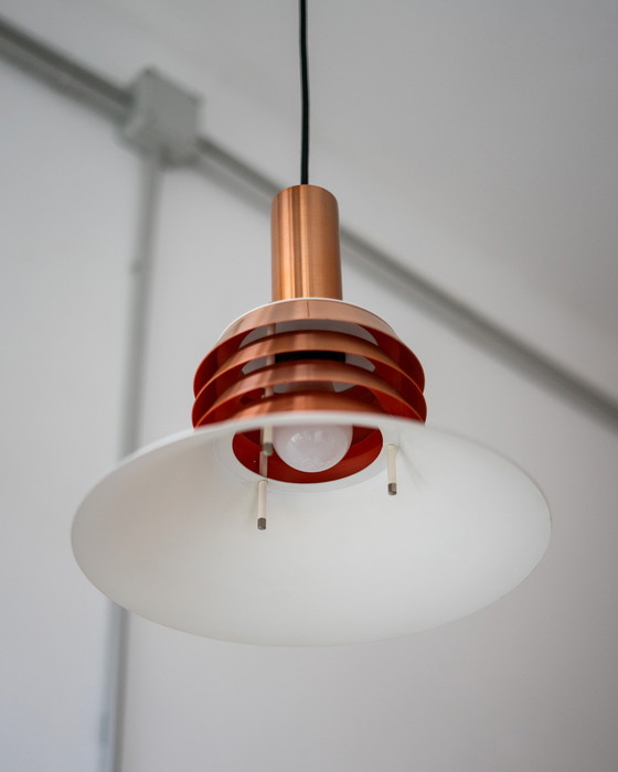 Image 1 of Swedish Copper Pendant Lamp