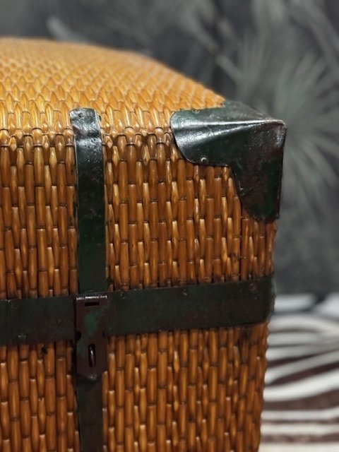 Image 1 of Burma Rattan Suitcase