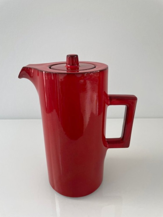 Image 1 of 14-piece Vintage Dutch design Hofra coffee set H. Wagner