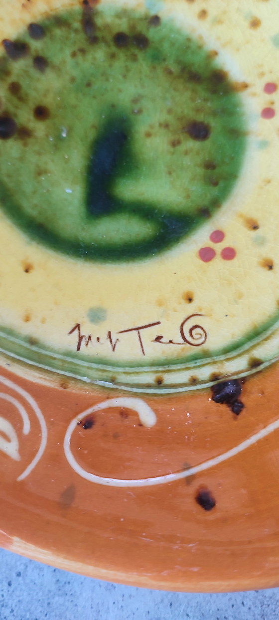 Image 1 of Organizer tascabile in ceramica vintage firmato