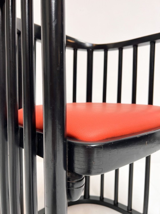 Image 1 of Conjunto de 4 sillas modelo 728 de Josef Hoffmann, 1906