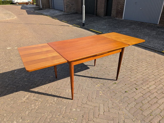 Image 1 of Vintage Danish Teak Dining Table – Extendable – 1960s Mid-Century